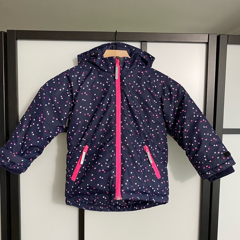 H&M Fleece Lined Jacket Toddler Girl 2-3 yrs